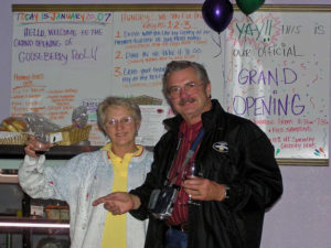 Roy & Angel at Kerri's restaurant